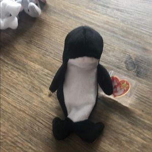 A set of stuffed animals